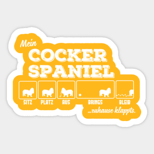 Cocker Spaniel Sticker